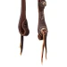 Platinum Pro Testiera western 3/4 Slip Ear con fibbia rame anticato - Unica Olio Scuro - foto 4