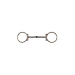 Pool's Filetto Western a D con Torciglione in Ferro Nero - 12,5 cm