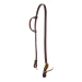 Pool's Testiera ad un orecchio in cuoio oliato - Dark Brown