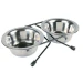 Portaciotole per cani Trixie con 2 ciotole inox - Thumbnail 1