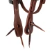 Professional's Choice Testiera Ranch con frontalino in cuoio grezzo 5/8" - Unica Oliato - foto 4