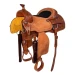 Sella da lavoro Wrainbow McBryan - 17" Castagna