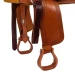 Sella Western Wade Border Stamp McBryan - 16" Castagna - foto 6