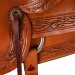 Sella Western Working Cow Border Stamp McBryan - 16" Castagna - foto 5