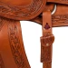 Sella Western Working Cow Border Stamp McBryan - 16" Castagna - foto 7