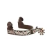 Speroni Western Pool's bruniti con strass e incisioni floreali