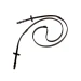 Stubben Redini in Cuoio Strette - Leather Reins Plain - Cob/Full (140 cm) Nero