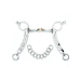 Stubben Weymouth - imboccatura 14 mm, guance 19 mm - 12,5 cm