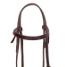 Testiera in cuoio 5/8 Double Buckle con fibbia Feather - Professional's Choice - Unica Oliato - foto 4
