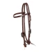 Testiera in cuoio 5/8 Double Buckle con fibbia Feather - Professional's Choice - Unica Oliato