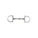 Umbria Equitazione Filetto a D snodato in acciaio inox (cannone vuoto 22mm)