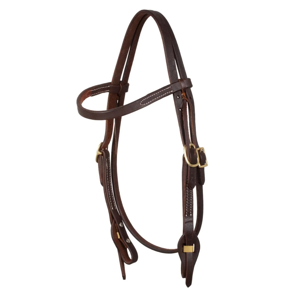 Briglia western Lakota con frontalino a cambio rapido - Unica Oliato