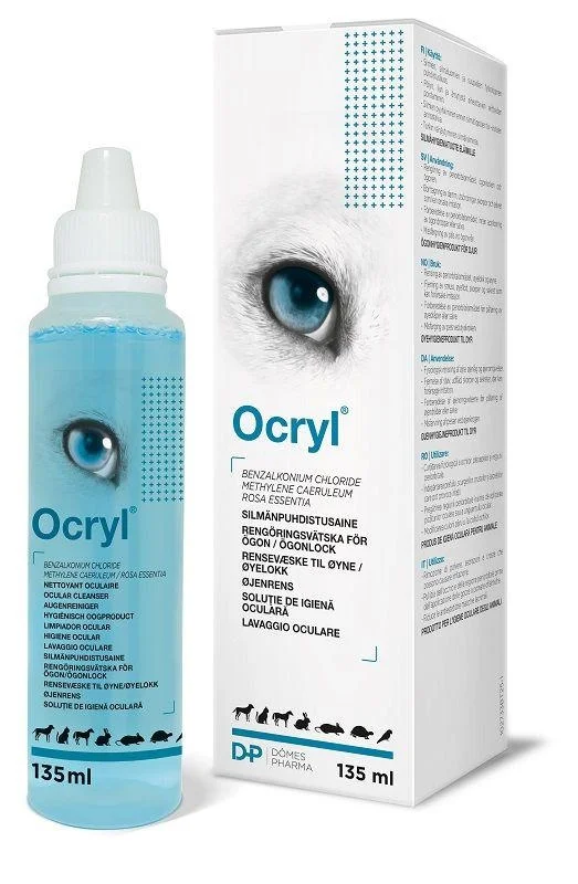 Ecuphar Ocryl Lavaggio Oculare per Cani 135 ml