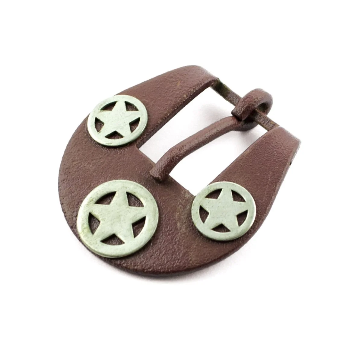 Lakota Fibbia Testiera Western Stars - Metallo Brunito