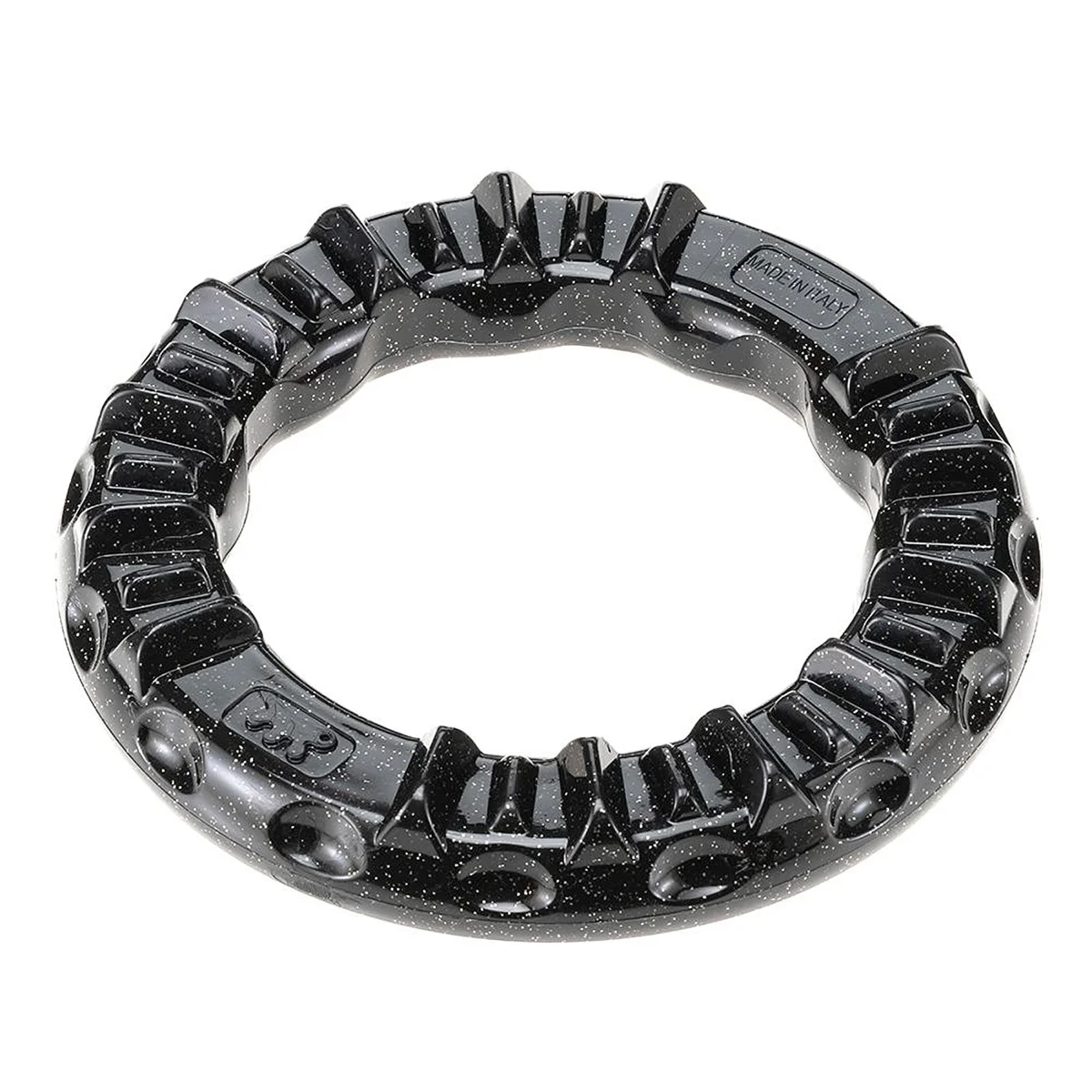 Ferplast Agility Smile Ring per cani, nera, Ø 20 x 3,9 cm