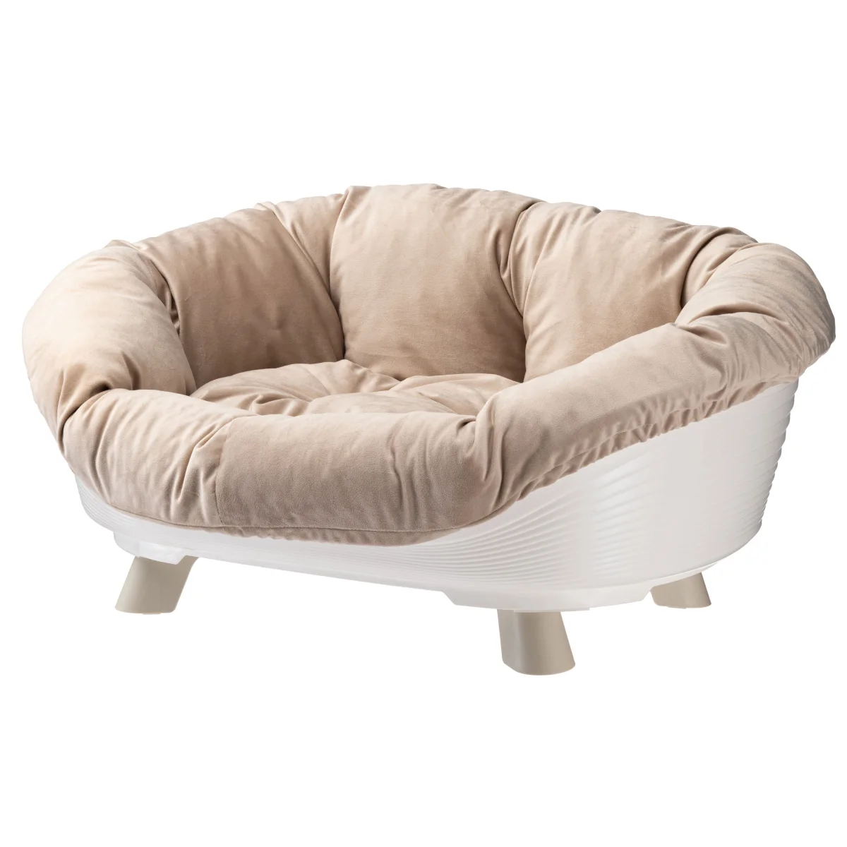 Ferplast Lettino Sofa’ Throne in plastica per cani e gatti