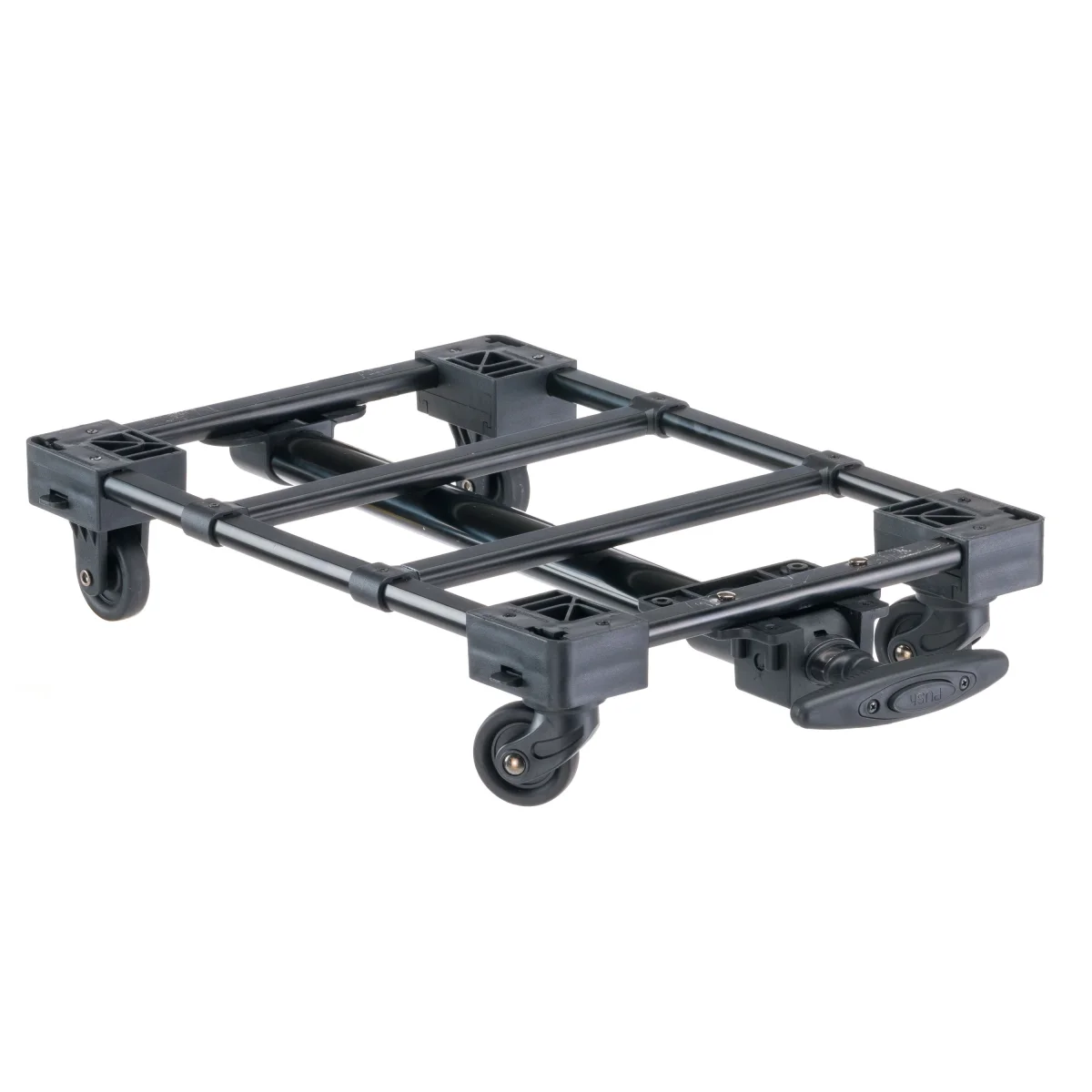 Ferplast Carrello per trasportini Pet Carrier Trolley pieghevole per cani e gatti, 52 x 32 x h 9,5 cm