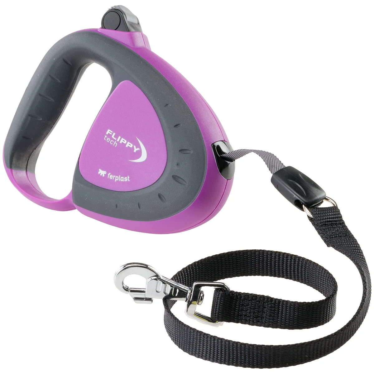 Ferplast Guinzaglio allungabile Flippy Tech Tape in plastica per cani