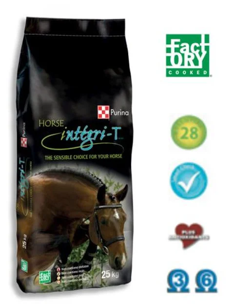 Purina Horse INTEGRA - T - Alimento recupero condizioni fisiche cavalli - Kg.25 - Purina Cavalli