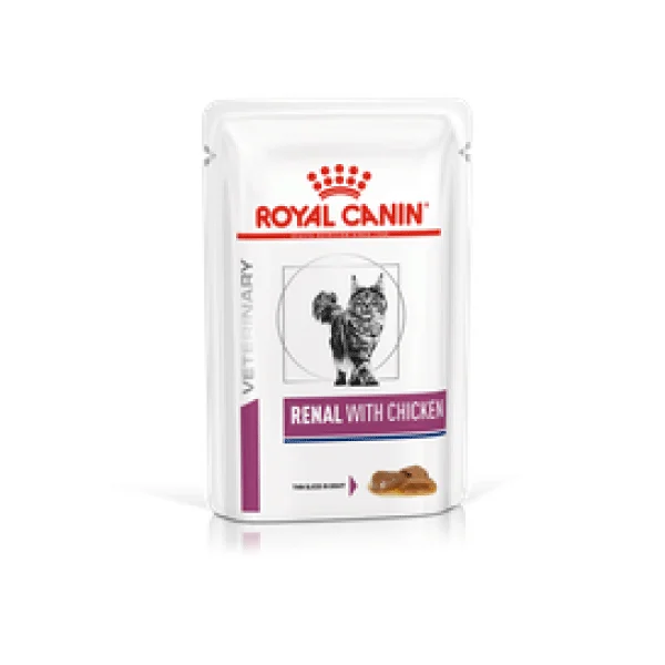 Royal Canin Renal con Pollo - 12 bustine da 85 gr