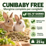 Cunibaby Free 25 kg - caratteristiche per coniglietti