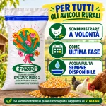 Spezzato Medio 2 di Granturco NO OGM per Polli - 25 kg - Thumbnail 5