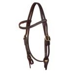 Briglia western Lakota con frontalino a cambio rapido - Unica Oliato