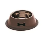 Ferribiella Heavy Inox ciotola cane Ø19 cm 1400 ml Marrone