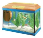Ferplast Cayman  40 Colours - Acquario da 21 Lt con coperchio, filtro e luci