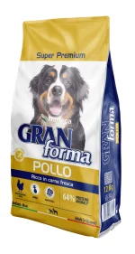 Crocchette per cane al pollo Granforma Super Premium Nutrena 12 kg
