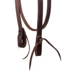 Lakota Briglia Western con Nodo sul Frontalino - Cuoio Marrone - Unica Oliato - foto 4