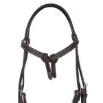 Lakota Briglia Western Futurity - testiera in cuoio - Unica Oliato - foto 5