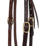 Lakota Testiera Western con frontalino liscio - Unica Oliato - foto 3