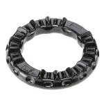 Ferplast agility Smile Ring per cani, nera, Ø 20 x 3,9 cm