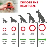 Ferplast agility Smile Ring per cani, nera, Ø 20 x 3,9 cm - foto 3