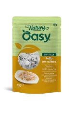 Oasy Natury Soft Jelly Pollo Quinoa 70 g Umido Gatto
