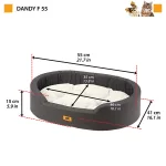 Ferplast cuccia Dandy F in cotone per cani e gatti - foto 4