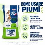 Piumì - integrazione all'inizio della muta e uso indicato dal produttore