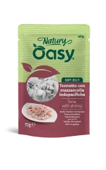 Oasy Natury Soft Jelly Tonnetto Mazzancolle 70 g Umido Gatto