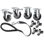 Ferplast kit ruote per trasportini Clipper 4-7 per cani
