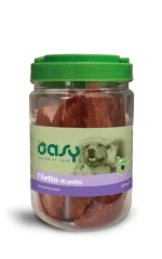 Oasy Snacky Filetto di Pollo 400 g Snack Cane