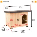 Ferplast cuccia da esterno Clicko per cani - foto 4