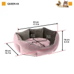 Ferplast cuccia Queen in velluto per cani e gatti - foto 3