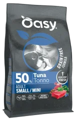 Oasy Grain Free Adult Small Mini Tonno Crocchette per Cani
