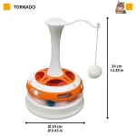 Ferplast gioco interattivo Tornado in plastica per gatti - foto 2