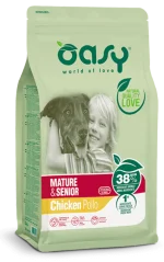 Oasy Original Mature Senior Pollo Crocchette per Cani