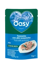 Oasy More Love Tonnetto Alici Oceaniche 70 g Umido Gatto