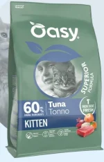 Oasy Superior Kitten Tonno Crocchette per Gattini