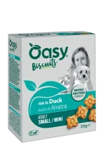 Oasy Monoproteico Biscotti Anatra 250 g Snack Cane