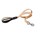 Ferplast guinzaglio Giotto Beige G in pelle per cani